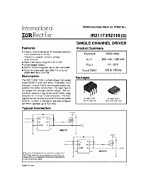 DataSheet IR2117 pdf